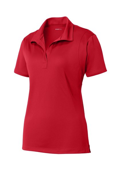 Women's Sport-Tek® Micropique Sport-Wick® Polo - 4XL, Red image