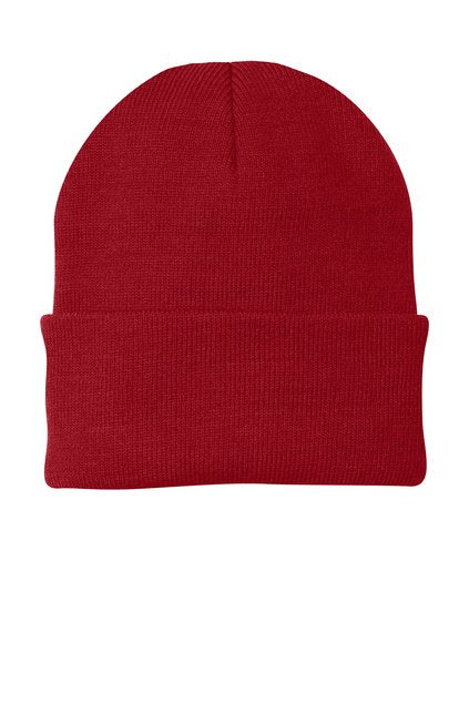 Beanie/Knit Cap (Includes Customer Embroidered Logo) - Red image