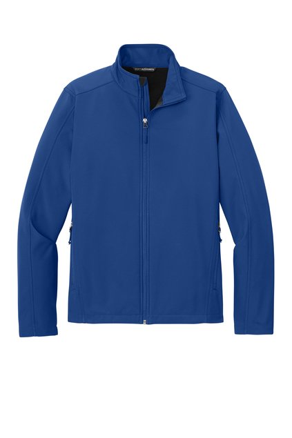 Port Authority® Core Soft Shell Jacket (Includes Embroidered Logo) - Royal, 2XL image