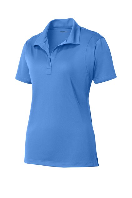 Women's Sport-Tek® Micropique Sport-Wick® Polo - Medium, Blue Lake image
