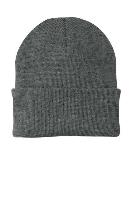 Beanie/Knit Cap (Includes Customer Embroidered Logo) - Grey image