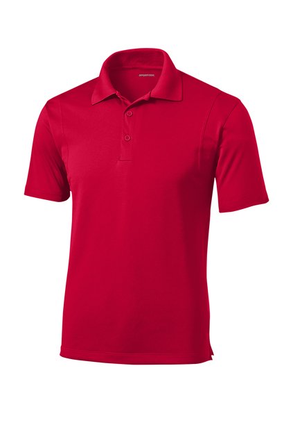 Men's Sport-Tek® Micropique Sport-Wick® Polo (Customer Embroidered Logo Included) - XL, Red image