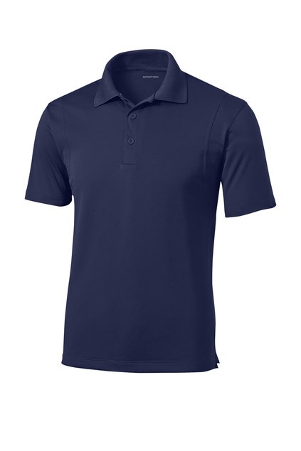 Men's Sport-Tek® Micropique Sport-Wick® Polo (Customer Embroidered Logo Included) - Small, Navy image