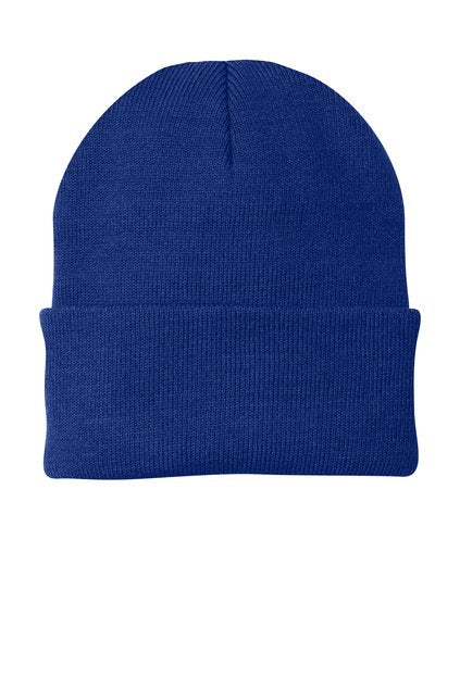 Beanie/Knit Cap (Includes Customer Embroidered Logo) - Royal image